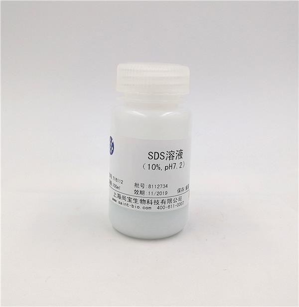 SDS溶液（10%，pH=7.2）